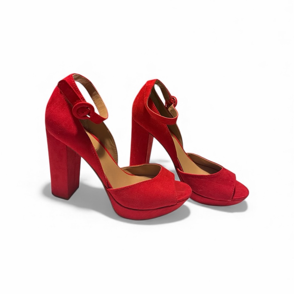 Sun + Stone Reeta Block Heel Platform Sandals
